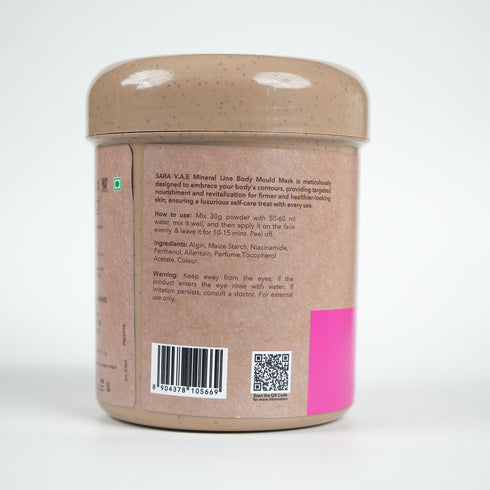 Sara Bilberries Face Mould Mask No 12  (IN  Jar) + V.A.E. Mineral Line Body Mould Mask No14  (IN JAR) + Vit-C Mineral Line Body Mould Mask No-13 ( IN JAR)